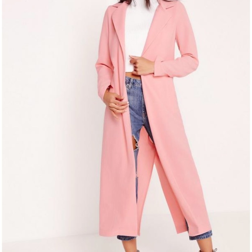 Missguided pink duster